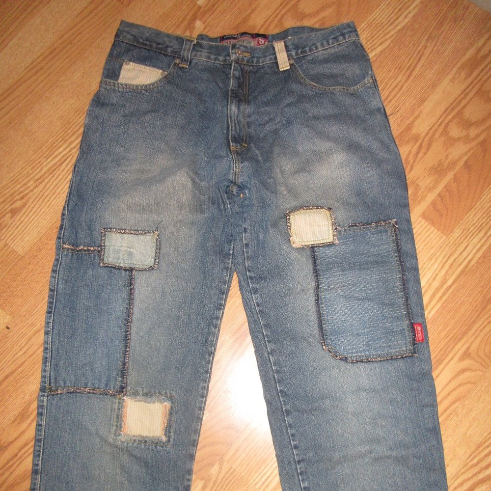 Vintage Johnny Blaze 38x34 patchwork pants